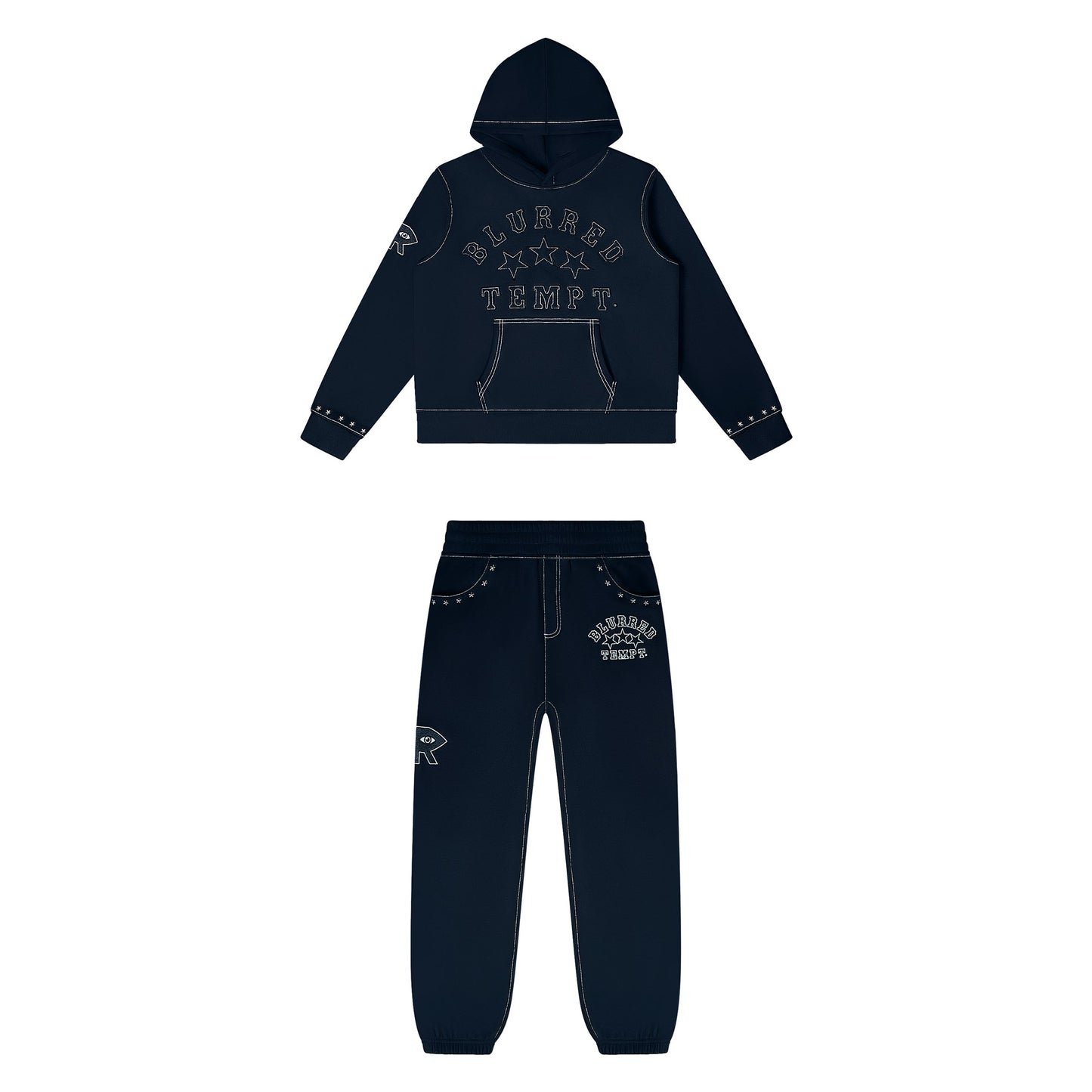 BLACK CHROMESTAR SET