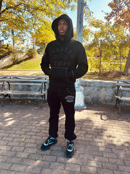 BLACK CHROMESTAR SWEATSUIT