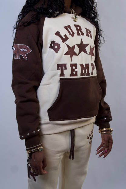 BROWN AND CREAM CHROMESTAR SET