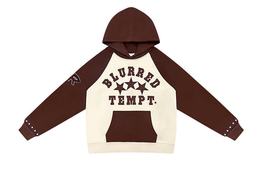 BROWN AND CREAM CHROMESTAR PULLOVER