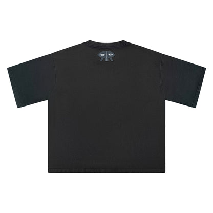 BLACK "UNCONQUERABLE" TEE