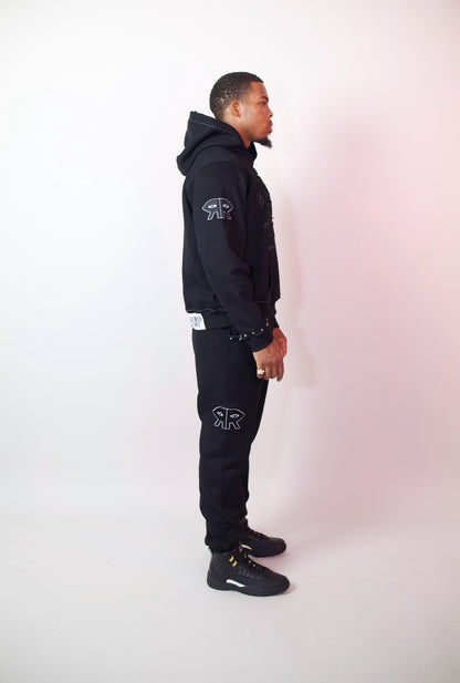 BLACK CHROMESTAR SET