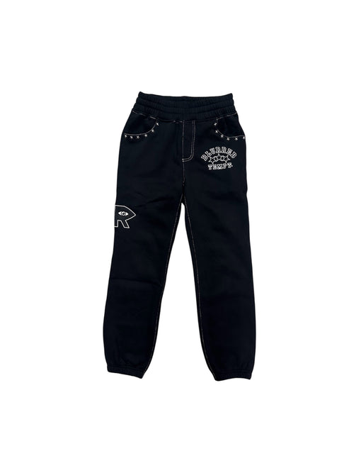 BLACK CHROMESTAR SWEAT PANTS