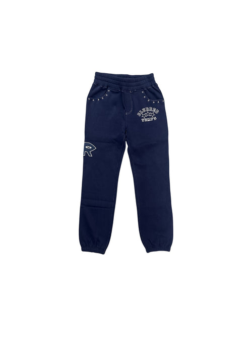NAVY BLUE CHROMESTAR SWEAT PANTS
