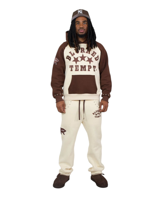 BROWN AND CREAM CHROMESTAR SET