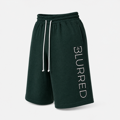GREEN 3/4 THERMAL SHORTS