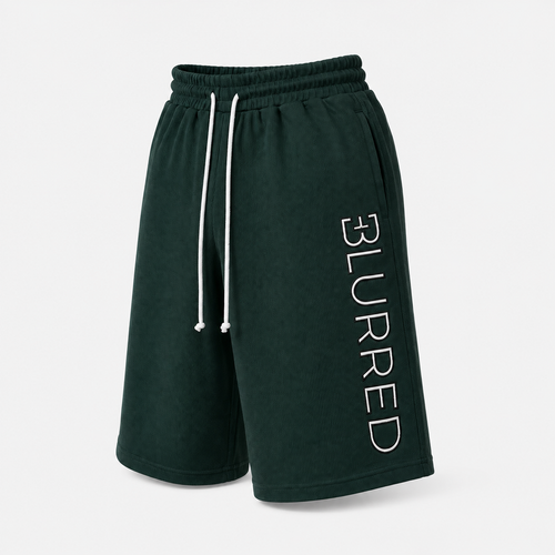 GREEN 3/4 THERMAL SHORTS