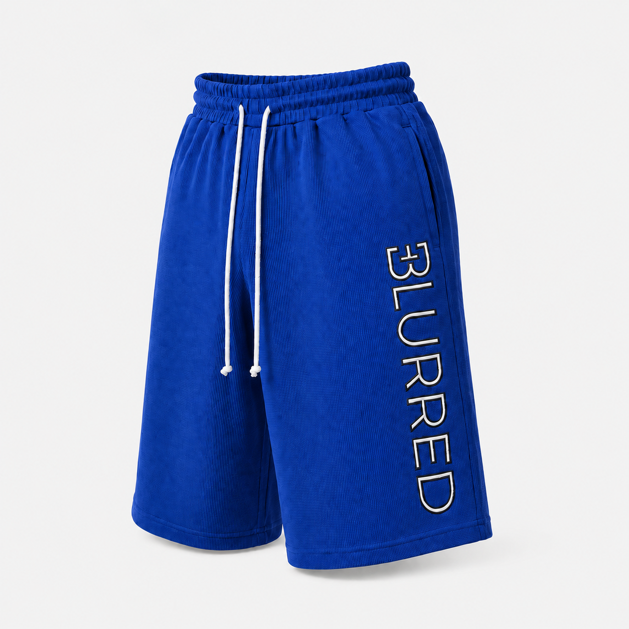 BLUE 3/4 THERMAL SHORTS