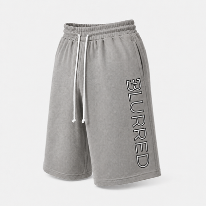 GREY 3/4 THERMAL SHORTS