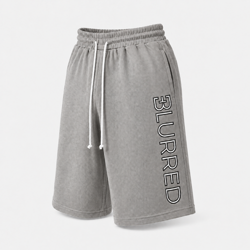 GREY 3/4 THERMAL SHORTS