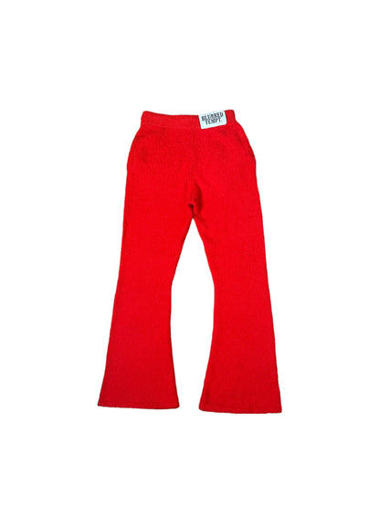 RED MOHAIR FLARES