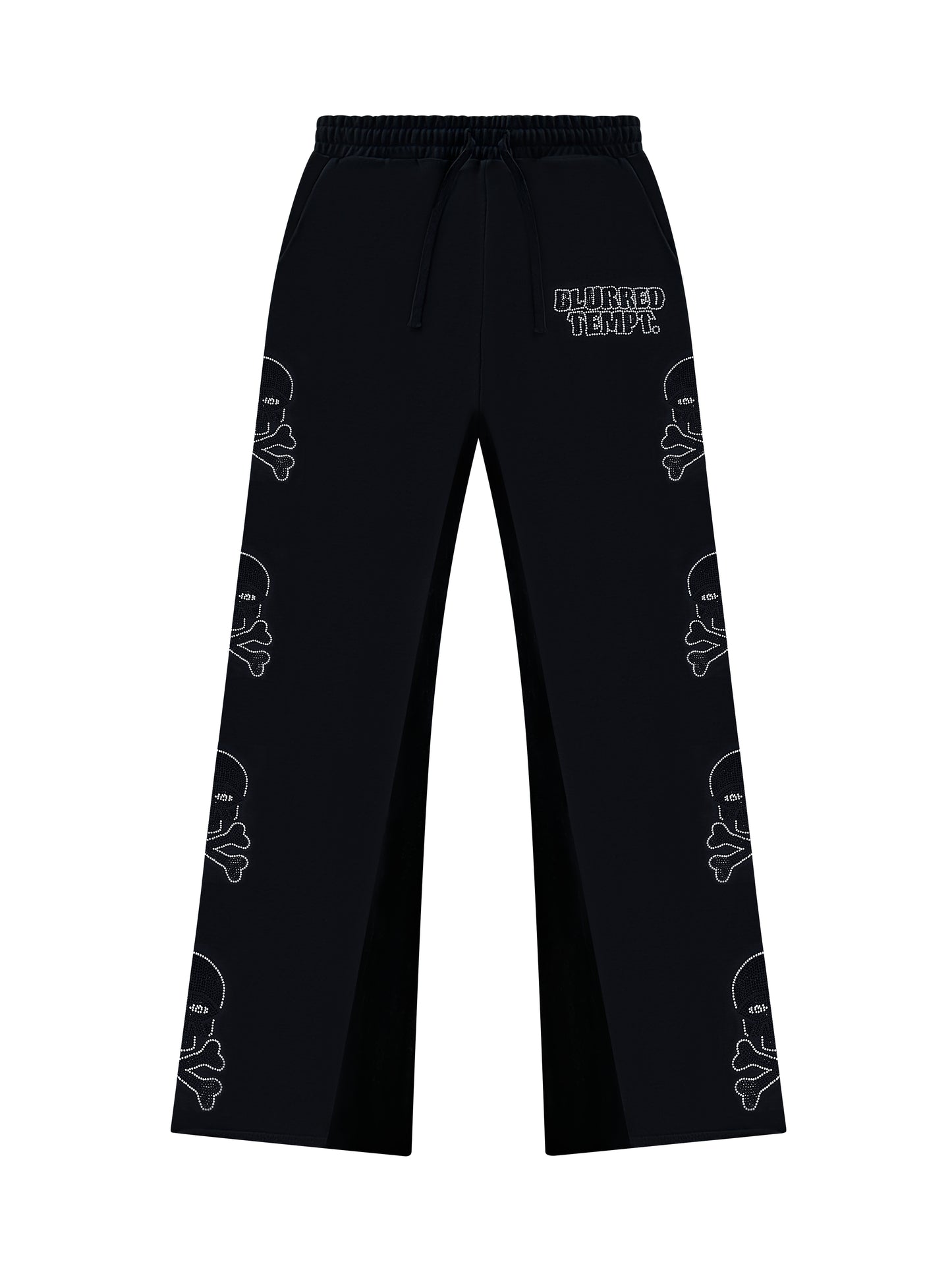 BLACK "BONESTONE" FLARES